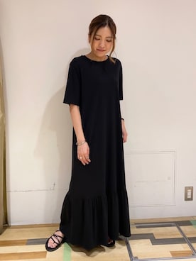 「Teva（テバ）のアイテム」を使った、ゆいさん（レディース・156cm）の夏コーディネート