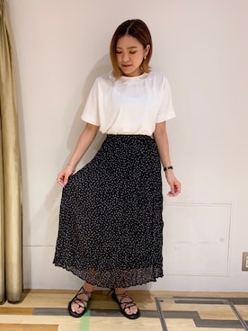 「VIDA＋（ヴィーダプラス）のアイテム」を使った、ゆいさん（レディース・156cm）の夏コーディネート