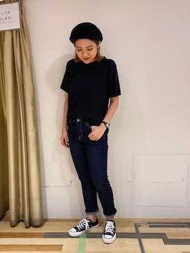 「VIDA＋（ヴィーダプラス）のアイテム」を使った、ゆいさん（レディース・156cm）の夏コーディネート