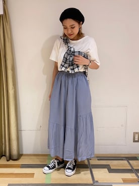 ゆいさん（レディース・156cm）の夏コーディネート