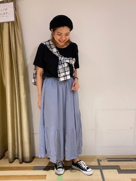 ゆいさん（レディース・156cm）の夏コーディネート