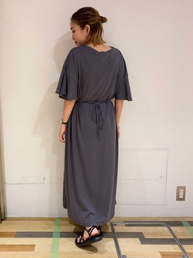 「VIDA＋（ヴィーダプラス）のアイテム」を使った、ゆいさん（レディース・156cm）の夏コーディネート