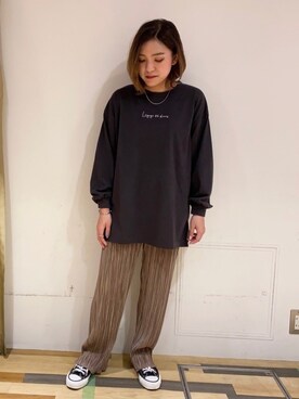 「Soierie（ソワリー）のアイテム」を使った、ゆいさん（レディース・156cm）の夏コーディネート