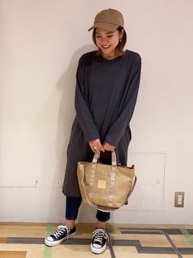 ゆいさん（レディース・156cm）の秋コーディネート