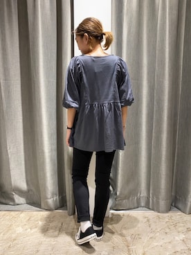 「VIDA＋（ヴィーダプラス）のアイテム」を使った、ゆいさん（レディース・156cm）の秋コーディネート