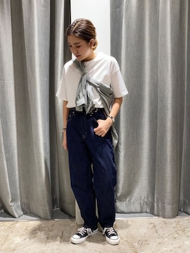 「VIDA＋（ヴィーダプラス）のアイテム」を使った、ゆいさん（レディース・156cm）の秋コーディネート