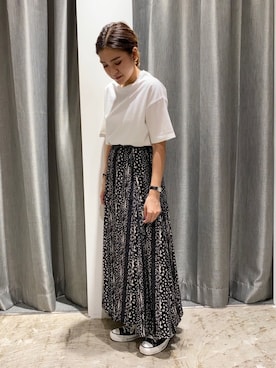 「VIDA＋（ヴィーダプラス）のアイテム」を使った、ゆいさん（レディース・156cm）の秋コーディネート