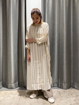 「VIDA＋（ヴィーダプラス）のアイテム」を使った、ゆいさん（レディース・156cm）の秋コーディネート