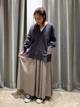 ゆいさん（レディース・156cm）の秋コーディネート