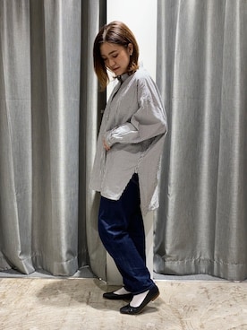 「BEAUTY&YOUTH UNITED ARROWS（ビューティーアンドユースユナイテッドアローズ）のアイテム（パンプス）」を使った、ゆいさん（レディース・156cm）の秋コーディネート