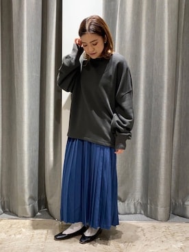 「BEAUTY&YOUTH UNITED ARROWS（ビューティーアンドユースユナイテッドアローズ）のアイテム（パンプス）」を使った、ゆいさん（レディース・156cm）の秋コーディネート