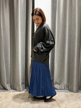 「BEAUTY&YOUTH UNITED ARROWS（ビューティーアンドユースユナイテッドアローズ）のアイテム（パンプス）」を使った、ゆいさん（レディース・156cm）の秋コーディネート