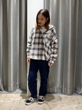 「AMERICAN HOLIC」｜ゆいさん（レディース・156cm）の秋コーディネート