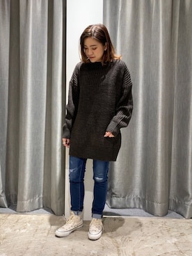 ゆいさん（レディース・156cm）の冬コーディネート