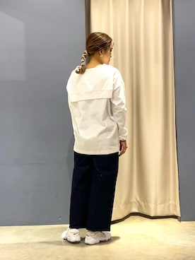 「NIKE（ナイキ）のナイキ エア リフト ブリーズ ウィメンズシューズ / Nike Air Rift Breathe Women's Shoes＜22-29cm 展開＞（サンダル）」を使った、ゆいさん（レディース・156cm）の春コーディネート
