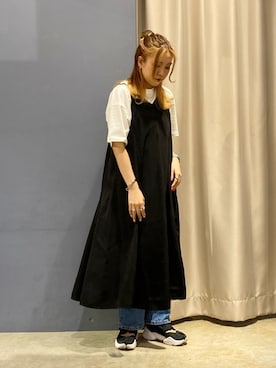 「Soierie（ソワリー）のアイテム」を使った、ゆいさん（レディース・156cm）の春コーディネート
