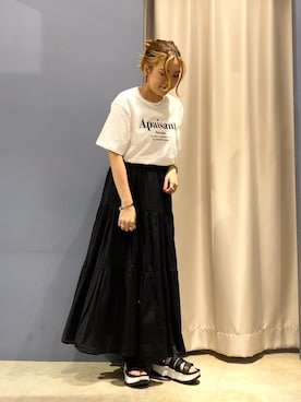 ゆいさん（レディース・156cm）の夏コーディネート