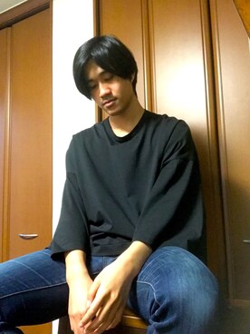 「smoothday（スムースデイ）のアイテム」を使った、けんとさん（メンズ・177cm）の春コーディネート