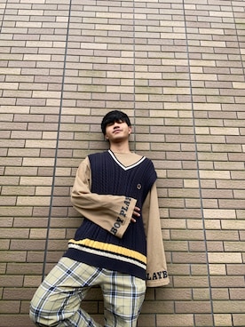 けんとさん（メンズ・177cm）の秋コーディネート