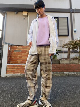 「ゆるゆる」｜けんとさん（メンズ・177cm）の冬コーディネート