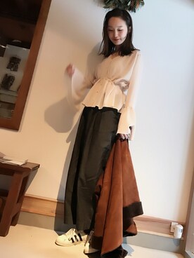 mioさん（レディース・166cm）の冬コーディネート