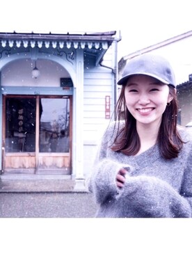 mioさん（レディース・166cm）の冬コーディネート