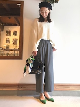 mioさん（レディース・166cm）の冬コーディネート