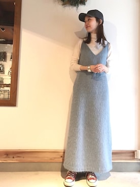 mioさん（レディース・166cm）の冬コーディネート