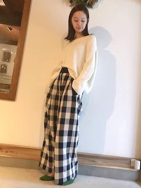 mioさん（レディース・166cm）の冬コーディネート