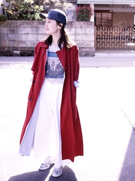 mioさん（レディース・166cm）の春コーディネート