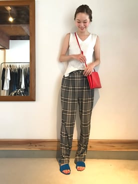 mioさん（レディース・166cm）の夏コーディネート