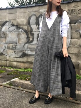 「JOHN LAWRENCE SULLIVAN（ジョンローレンスサリバン）のアイテム（ジャケット/アウター）」を使った、mioさん（レディース・166cm）の秋コーディネート