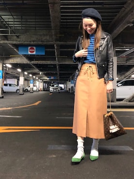 mioさん（レディース・166cm）の冬コーディネート