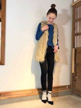 「URBAN RESEARCH ROSSO WOMEN（アーバンリサーチ　ロッソ）のアイテム（ジャケット/アウター）」を使った、mioさん（レディース・166cm）の春コーディネート