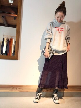 「BY MALENE BIRGER（バイマレーネビルガー）のアイテム（バッグ）」を使った、mioさん（レディース・166cm）の春コーディネート