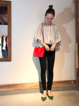 mioさん（レディース・166cm）の夏コーディネート