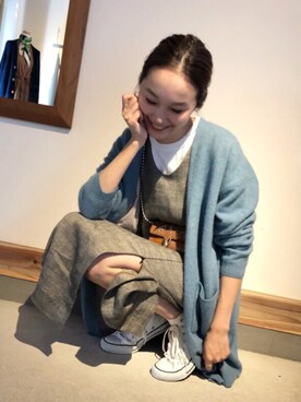 mioさん（レディース・166cm）の秋コーディネート