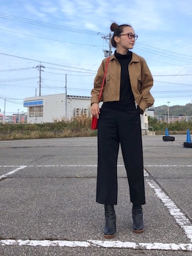 mioさん（レディース・166cm）の秋コーディネート