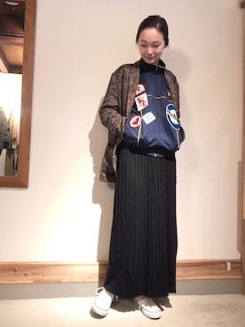 「forte_forte（フォルテフォルテ）のアイテム」を使った、mioさん（レディース・166cm）の秋コーディネート