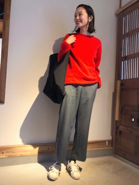 mioさん（レディース・166cm）の冬コーディネート