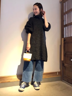 mioさん（レディース・166cm）の冬コーディネート