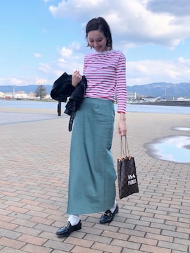 mioさん（レディース・166cm）の春コーディネート