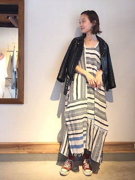 mioさん（レディース・166cm）の春コーディネート