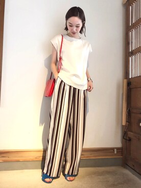 mioさん（レディース・165cm）の夏コーディネート