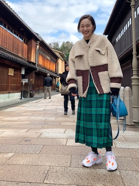 mioさん（レディース・166cm）の冬コーディネート