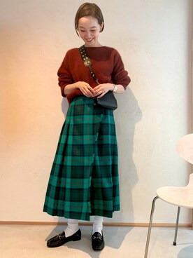 「URBAN RESEARCH ROSSO WOMEN（アーバンリサーチ　ロッソ）のアイテム」を使った、mioさん（レディース・166cm）の冬コーディネート
