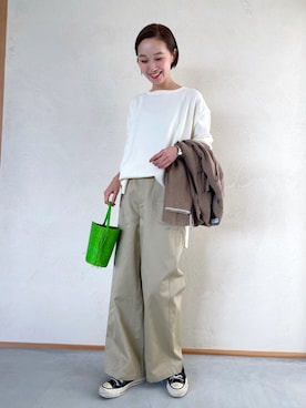 mioさん(レディース・166cm)の春コーディネート