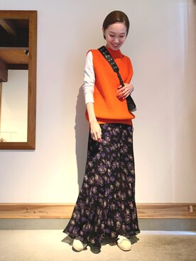 「Andersen-Andersen（アンデルセンアンデルセン）のアイテム」を使った、mioさん（レディース・166cm）の春コーディネート