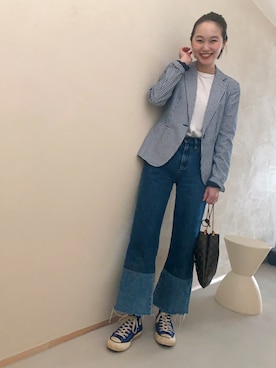 mioさん（レディース・166cm）の春コーディネート