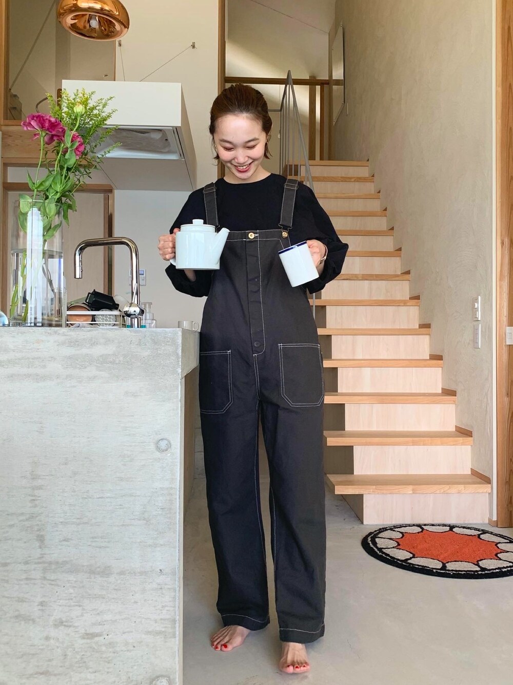Freada(フリーダ) ノーカラーギャザーブラウス レディース トップス FREAK'S STORE（フリークスストア）の「Freada/フリーダ ノー